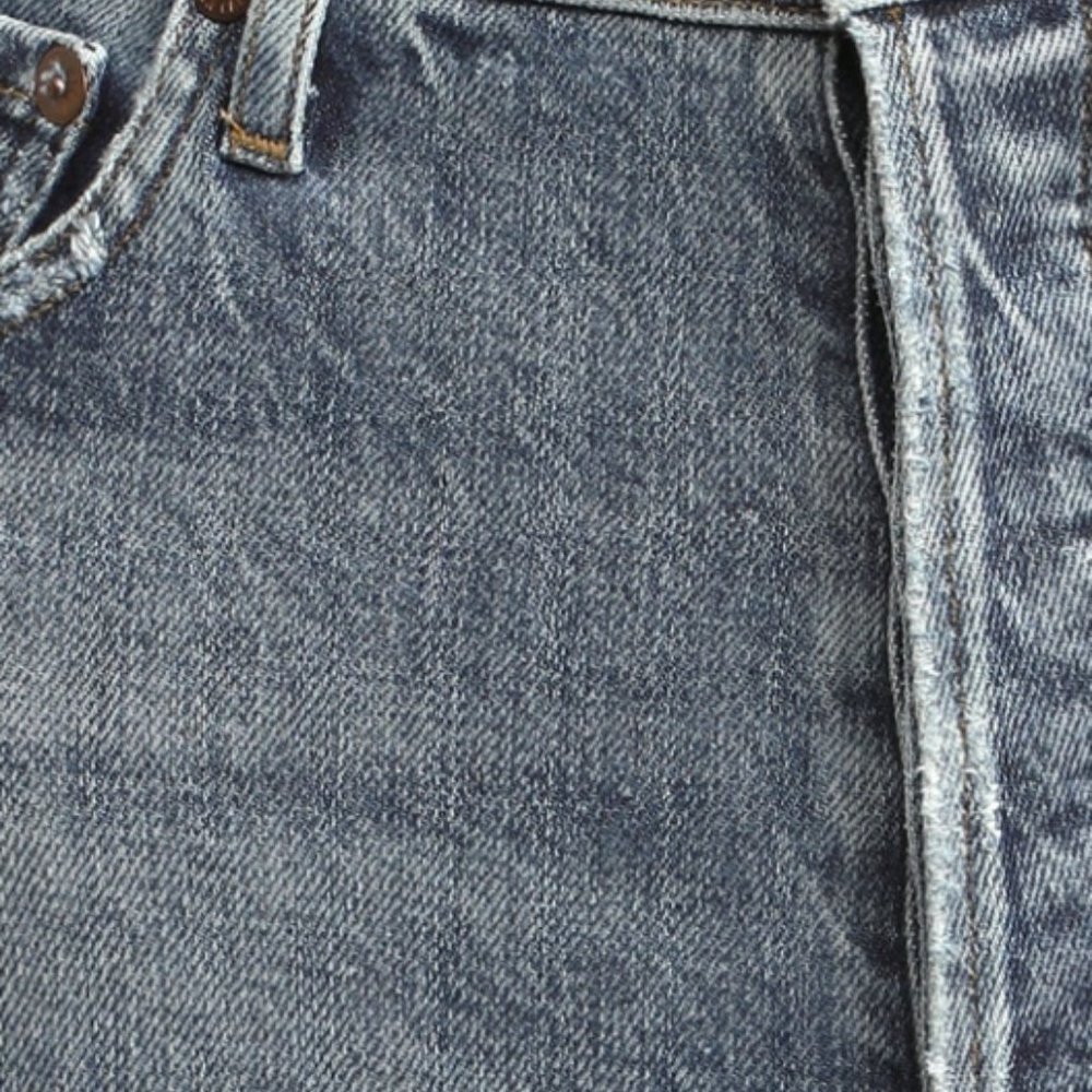 Agolde Nico High Rise Light Wash Distressed Slim Leg Jeans - Picture 4 of 4